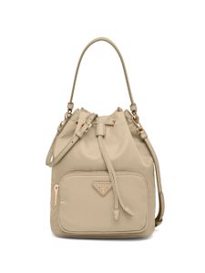 Prada sac seau Re-Nylon - Tons neutres