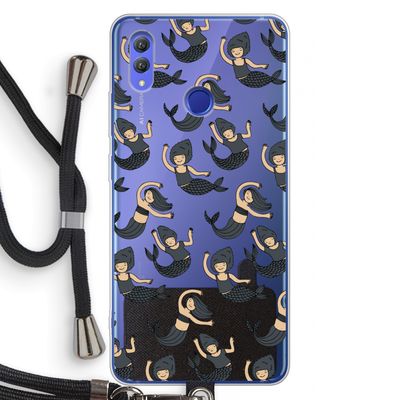 Zeemeermin: Honor Note 10 Transparant Hoesje met koord