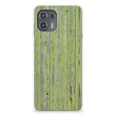 Motorola Edge 20 Lite | Bumper Hoesje | Green Wood