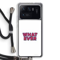 Whatever: Xiaomi Mi 11 Ultra Transparant Hoesje met koord