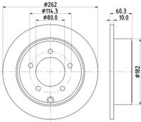 Remschijf 8DD355120561