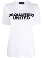 DSQUARED2 t-shirt à logo imprimé - Blanc