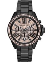 Horlogeband Michael Kors MK5879 / MK5961 Staal Zwart 20mm