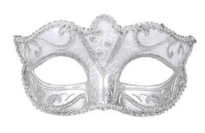 Masker Felina zilver