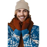 Wintermuts Beanie Yukon - beige - heren/dames - sterk/zacht/licht gebreid 100% Acryl