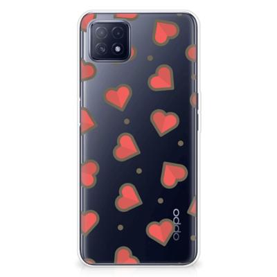 OPPO A53 5G | OPPO A73 5G | TPU bumper | Hearts