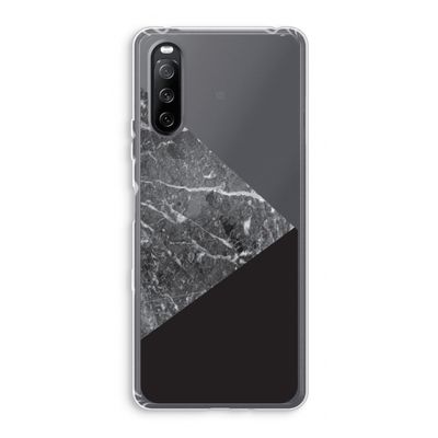 Combinatie marmer: Sony Xperia 10 III Transparant Hoesje