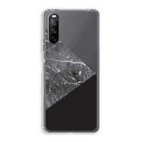 Combinatie marmer: Sony Xperia 10 III Transparant Hoesje