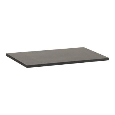 Brauer Vulcanic Topblad Ondiep - 60 cm - Natuursteen Basalt Antraciet