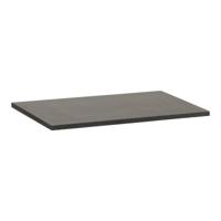 Brauer Vulcanic Topblad Ondiep - 60 cm - Natuursteen Basalt Antraciet