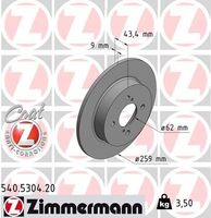 Remschijf Coat Z 540530420