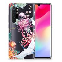 Xiaomi Mi Note 10 Lite | TPU Hoesje | Bird Flowers