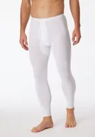 Lange onderbroek heren - Feinrip met gulp - 100% katoenen heren pantalon met sluiting