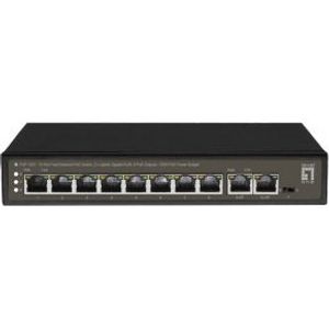 LevelOne FGP-1031 netwerk-switch Unmanaged Gigabit Ethernet (10/100/1000) Power over Ethernet (PoE) Zwart