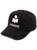 MARANT casquette en coton à logo brodé - Noir - thumbnail