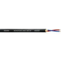 Cordial CME 220 Microfoonkabel 2 x 0.2 mm² Zwart per meter
