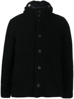 Herno veste nervurée à boutonnière - Noir Herno veste nervurée à boutonnière - Noir
