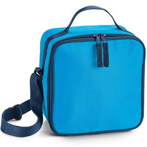 Kleine koeltas voor lunch - lichtblauw - 20 x 20 x 11 cm - 4.5 liter - Koeltassen