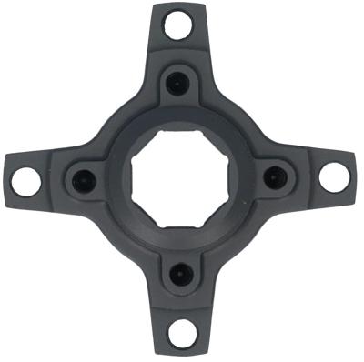 Miranda Crank spider 55 mm/104 mm Brose Boost 4 arm alu zwart