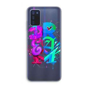 Dream: Samsung Galaxy A03s Transparant Hoesje
