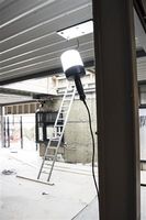Scangrip Werklamp Retro Lite 1600 Lumen voor binnen en buiten 5 meter snoer wit licht 6500K 22W