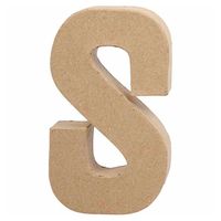 Creativ Company Letter papier-maché - s, 20,5cm
