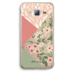 Sweet heaven geometrics: Samsung Galaxy J3 (2016) Transparant Hoesje
