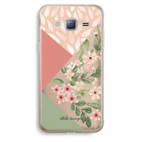 Sweet heaven geometrics: Samsung Galaxy J3 (2016) Transparant Hoesje