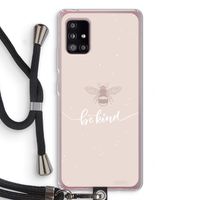 Be(e) kind: Samsung Galaxy A51 5G Transparant Hoesje met koord