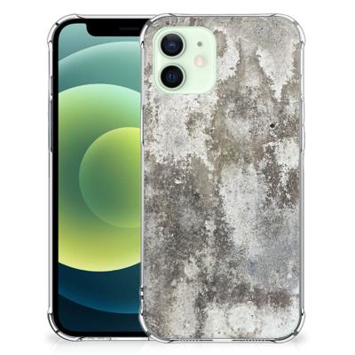 iPhone 12 Mini Anti-Shock Hoesje Beton Print iPhone 12 Mini Anti-Shock Hoesje Beton Print