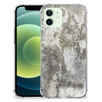 iPhone 12 Mini Anti-Shock Hoesje Beton Print