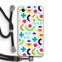 8-bit N°1: Pixel 3 XL Transparant Hoesje met koord