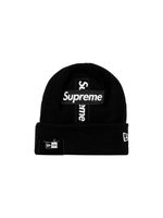 Supreme bonnet à logo - Noir