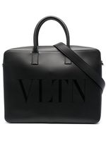 Valentino Garavani sac pour ordinateur à logo imprimé - Noir Valentino Garavani sac pour ordinateur à logo imprimé - Noir