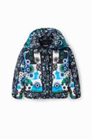 Gewatteerd jack met patch - BLUE - L Gewatteerd jack met patch - BLUE - L