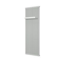 Vipera Corrason enkele badkamerradiator 60 x 180 cm centrale verwarming mat wit zijaansluiting 2,059W - thumbnail