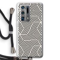 Magic pattern: Huawei P40 Pro Plus Transparant Hoesje met koord