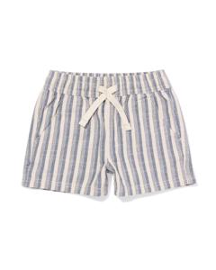 HEMA Baby Korte Broek Strepen Grijs (grijs)