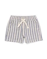 HEMA Baby Korte Broek Strepen Grijs (grijs)