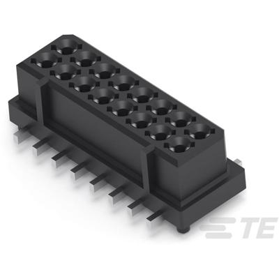 TE Connectivity 4-175638-6 Female header, inbouw (standaard) Inhoud: 1 stuk(s) Tape on Full reel