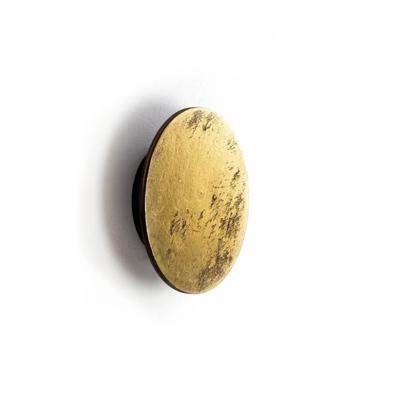 Lyora Gouden wandlampRing Led Wood S - 10280