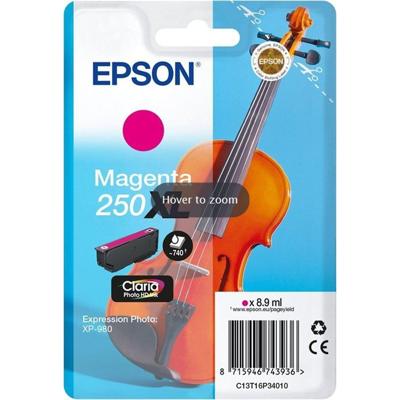 Epson Singlepack Magenta 250XL ink