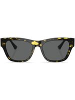 Versace Eyewear lunettes de soleil à monture rectangulaire - Vert