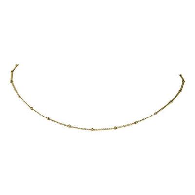 Kalli Ketting Dots 42 cm Goud