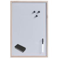 Zeller - Magnetisch whiteboard/memobord - 40 x 60 cm - Wisser en stift