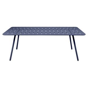 Fermob Luxembourg tuintafel L207 x B100 cm Deep blue