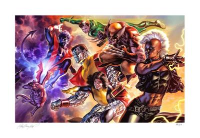 Marvel X-Men Art Print The X-Men by Felipe Massafera 46 x 66 cm - unframed Marvel X-Men Art Print The X-Men by Felipe Massafera 46 x 66 cm - unframed
