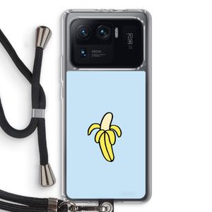 Banana: Xiaomi Mi 11 Ultra Transparant Hoesje met koord