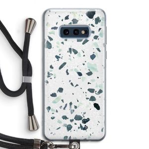 Terrazzo N°2: Samsung Galaxy S10e Transparant Hoesje met koord