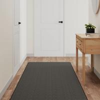 VidaXL Tapijtloper sisal-look 80x150 cm antracietkleurig VidaXL Tapijtloper sisal-look 80x150 cm antracietkleurig